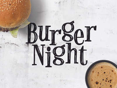 Burger Night - EVERY FRIDAY!